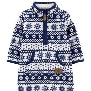 Carter's baby boy winter fleece outfit